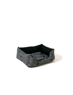 Cama para mascota GO GIFT XXL Grafito 90 x 16 x 76 cm