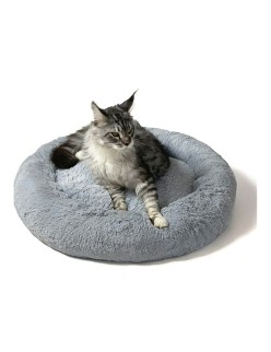 Cama para mascota GO GIFT L Gris 66 x 120 x 66 cm