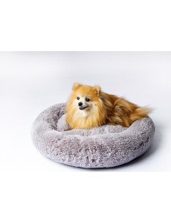 Cama para mascota GO GIFT L Gris 66 x 120 x 66 cm
