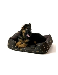 Cama para mascota GO GIFT XXL Bronce 90 x 16 x 76 cm