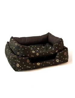 Cama para mascota GO GIFT XXL Bronce 90 x 16 x 76 cm