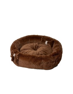 Cama para mascota GO GIFT L Chocolate 55 x 18 x 5 cm