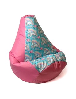 Puff GO GIFT Rosa 130 x 90 cm Pera