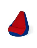 Puff GO GIFT Rojo Granate 140 x 100 cm Pera