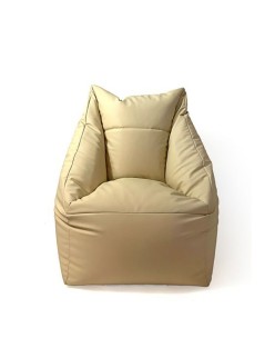 Puff GO GIFT Crema Oxford tejido antidesgarros