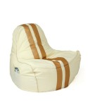 Puff GO GIFT Oro Beige Oxford tejido antidesgarros 140 x 100 x 100 cm 140 x 100 cm