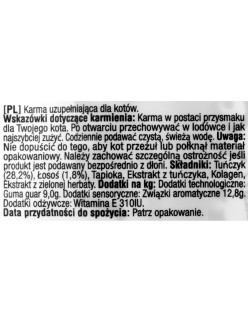 Snack für Katze Inaba EU106 Lachsfarben Thunfisch Fisch 4 x 14 g