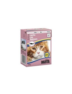 Katzenfutter Bozita 4933 Lachsfarben Fisch 370 g