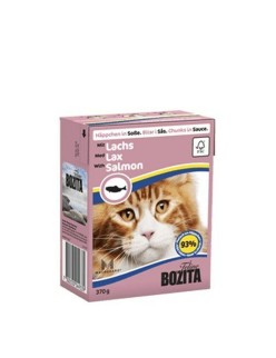 Katzenfutter Bozita 4933 Lachsfarben Fisch 370 g