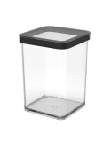 Bucket container Rotho Black Transparent
