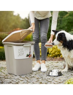 Container-Eimer Rotho Beige Kunststoff