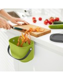 Bucket container Rotho Recycled plastic Lime