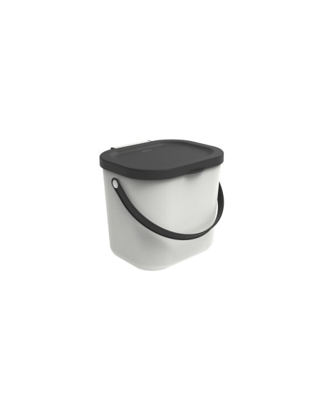 Secchio contenitore Rotho Bianco Plastica riciclata