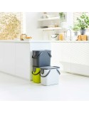 Seau de conteneur Rotho Citron Plastique