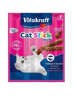 Snack para Gatos Vitakraft CatStick Classic Pescado