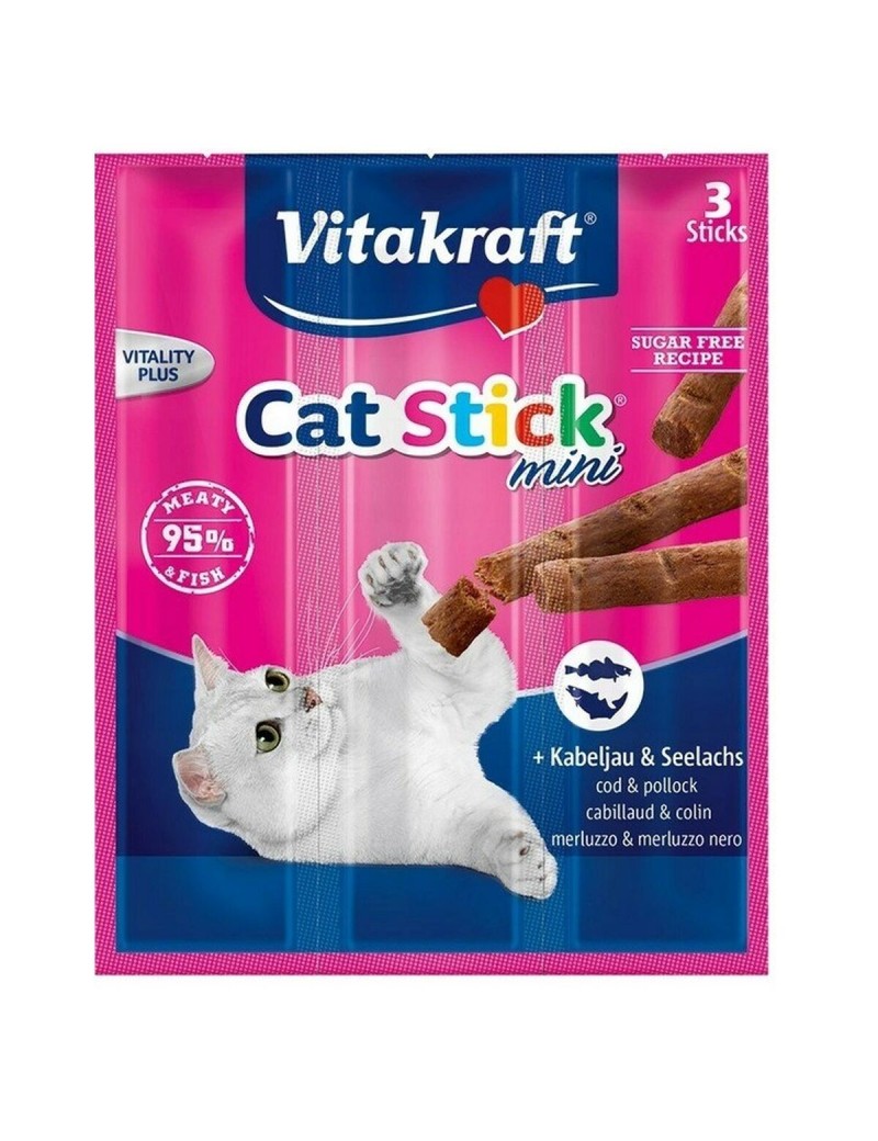 Collation pour Chat Vitakraft CatStick Classic Poisson
