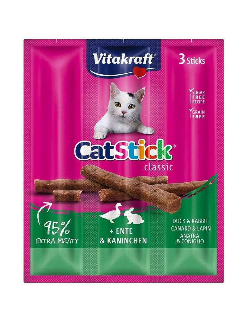 Snack für Katze Vitakraft CatStick Classic Huhn