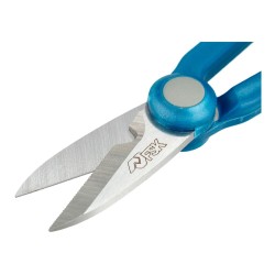 Tesoura de Eletricista Ferrestock Azul Aço inoxidável Suave 138 mm