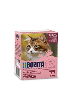 Katzenfutter Bozita 4913 Huhn Rindfleisch Rind und Kalbfleisch 370 g
