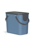 Recipiente contenedor Rotho Albula Azul 25 L Rectangular