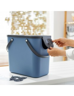 Behälter Rotho Albula Blau 25 L rechteckig