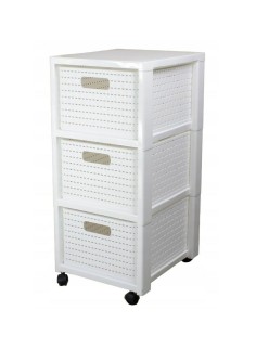 Scaffale Rotho Country Bianco