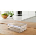 Recipiente Conservador de Alimentos Rotho Rondo Loft Blanco Transparente 850 ml