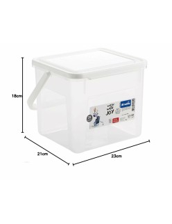 Behälter Rotho Basic Weiß Durchsichtig 4,5 L