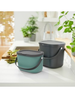 Recipiente Rotho Albula Verde 3,2 L Retangular