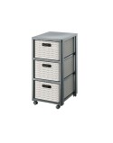 Regal Rotho Country Anthrazit Polypropylen Kunststoff