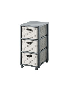 Regal Rotho Country Anthrazit Polypropylen Kunststoff