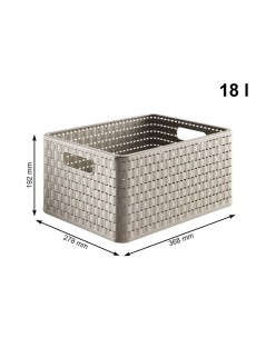 Estantería Rotho Country Antracita Polipropileno Plástico