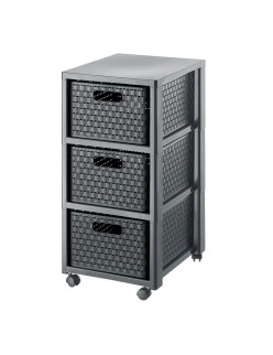 Regal Rotho Country Anthrazit Polypropylen Kunststoff