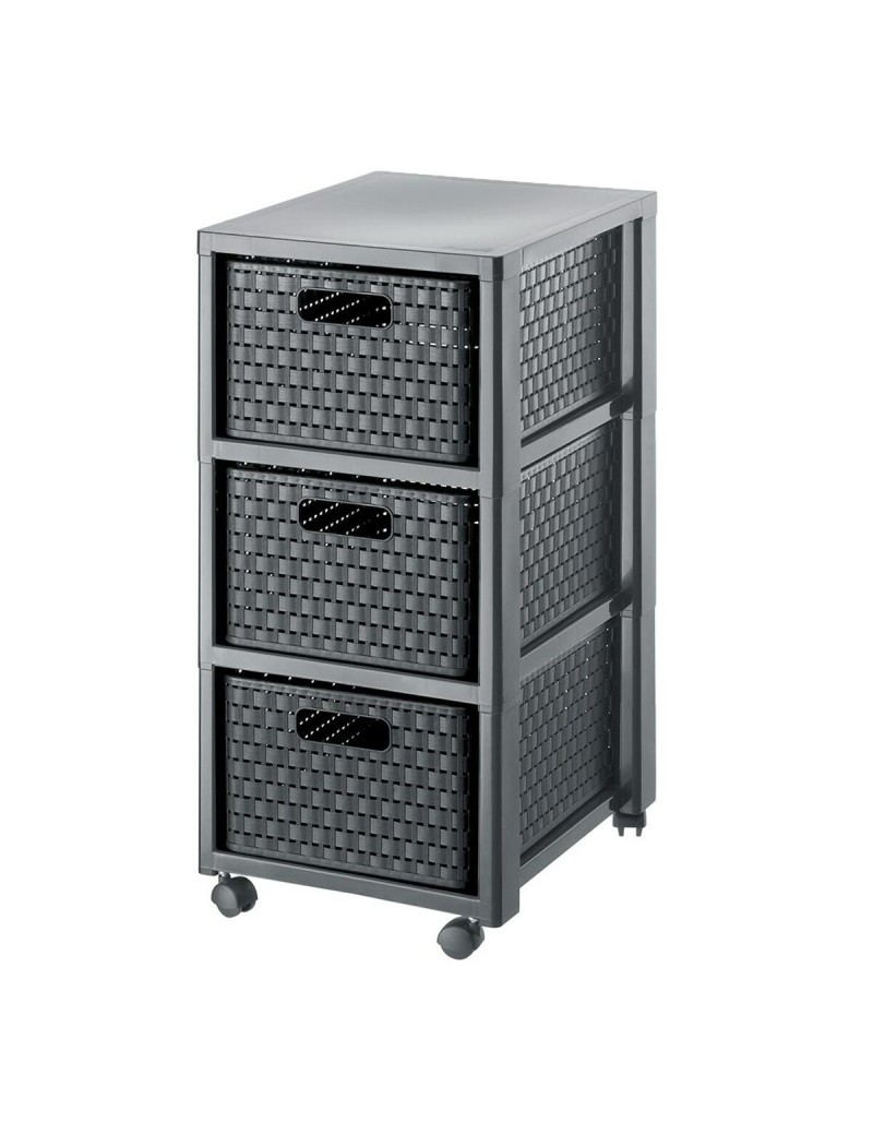 Shelves Rotho Country Anthracite polypropylene Plastic