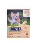 Katzenfutter Bozita Fresh Menu Huhn Lachsfarben Fisch Schwein