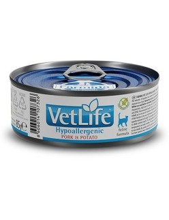 Katzenfutter Farmina Vet Life Hypoallergenic Schwein 85 g
