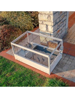 Jaula Ferplast 12 kg Acrílico Madera Metal Plástico 100 x 51 x 116,5 cm