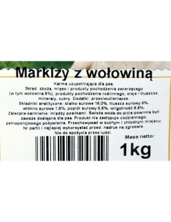 Hundesnack Maced Rindfleisch 1 kg
