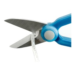 Tesoura de Eletricista Ferrestock Azul Aço inoxidável Suave 138 mm
