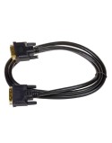 Cable Video Digital DVI-D Akyga AK-AV-06 Negro 1,8 m