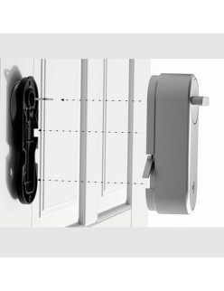 Lock Yale 05/501000/SN Silver Brass