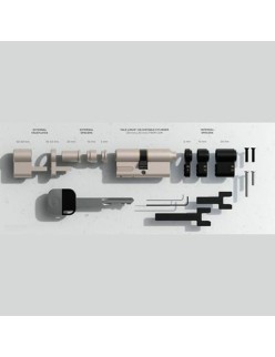 Verrouillage Yale 05/501000/SN Argenté Laiton