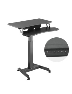 Bureau MacLean MC-835 Noir Acier