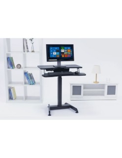 Bureau MacLean MC-835 Noir Acier