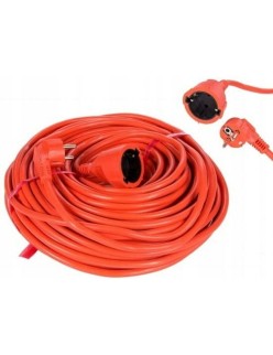 Cabo alongador Vertex PZO30M Laranja Laranja/Preto