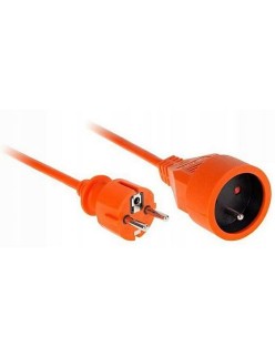 Cabo alongador Vertex PZO30M Laranja Laranja/Preto