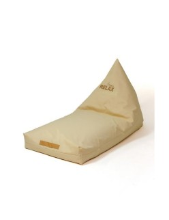 Puff GO GIFT Beige Oxford tejido antidesgarros