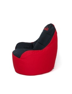 Puff GO GIFT Negro Rojo Oxford tejido antidesgarros