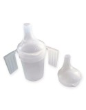 Caneca Térmica com Tampa PDS CARE Translúcido 200 ml