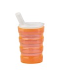 Thermal Cup with Lid SUNDO 21015 Orange 200 ml